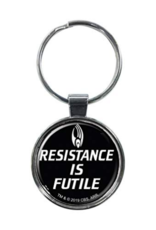 Ata-Boy Star Trek: The Next Generation Resistance is Futile Keychain