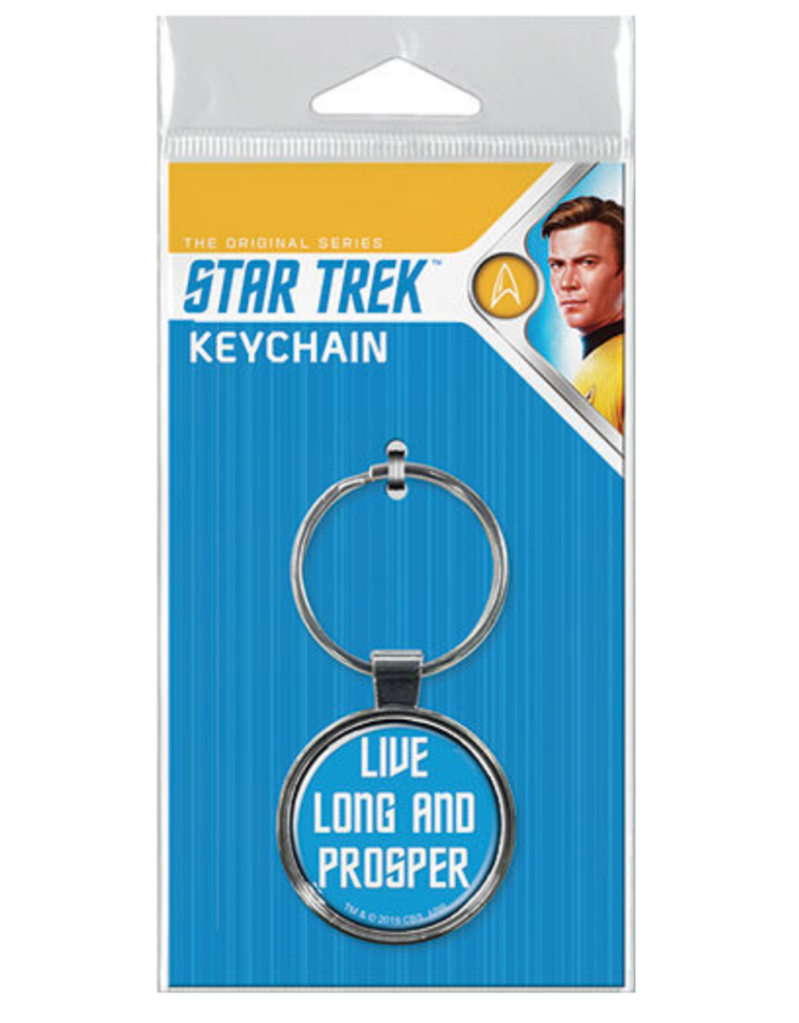 Ata-Boy Star Trek: Live Long and Prosper Keychain