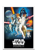 Star Wars Episode IV Movie Poster Funky Chunky Magnet