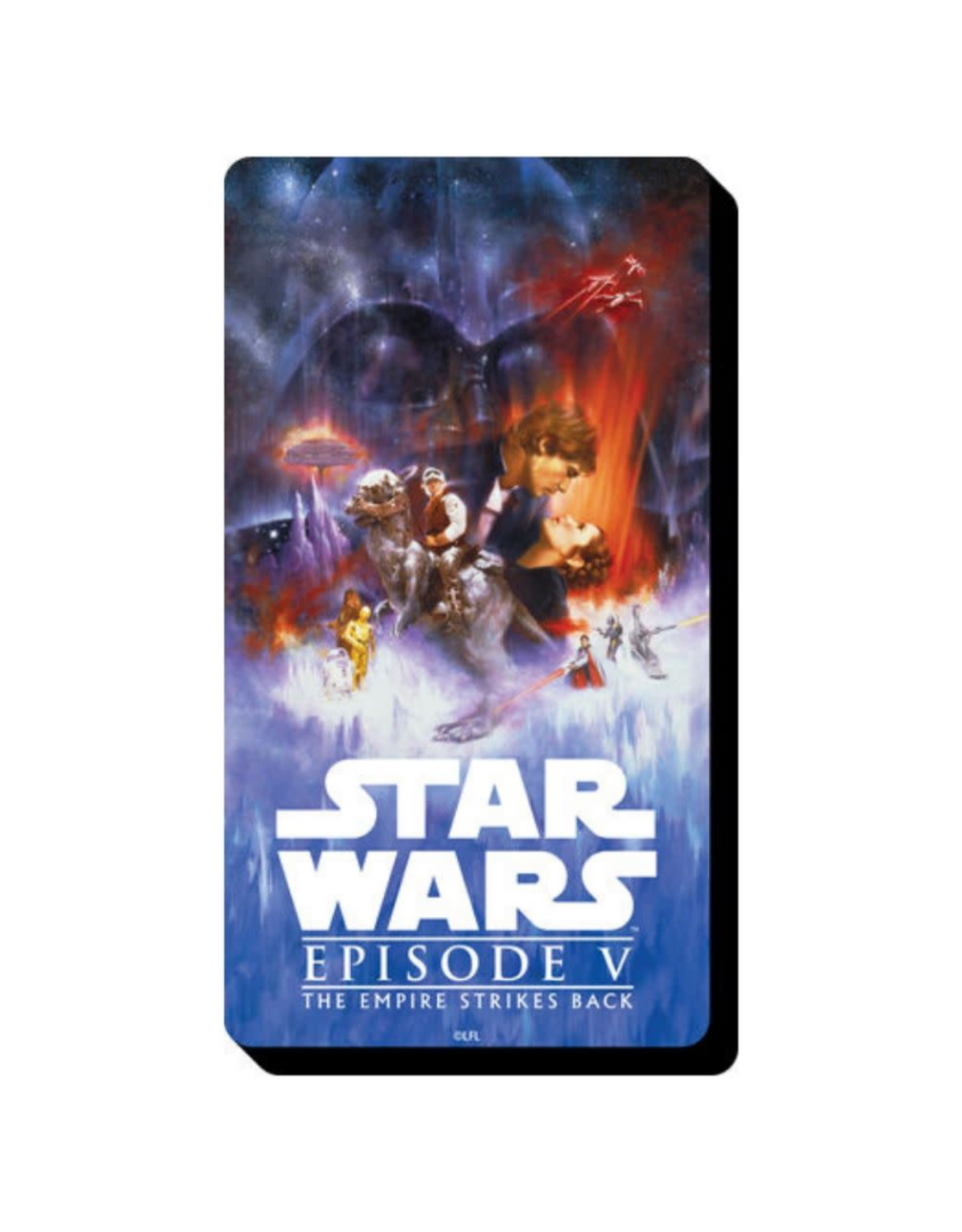 Star Wars Episode V Movie Poster Funky Chunky Magnet