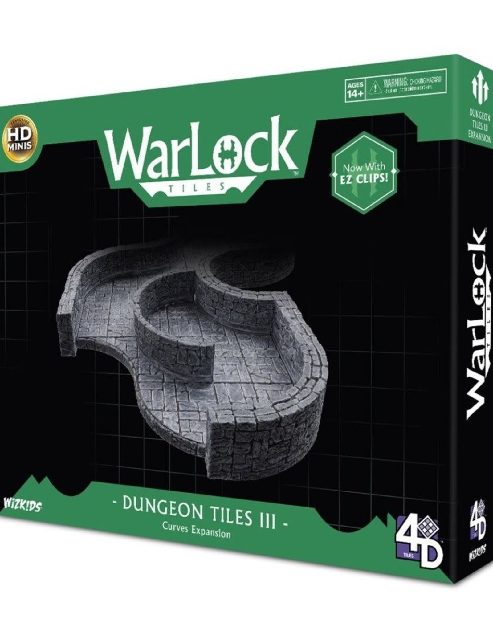 WizKids (S/O) Warlock Tiles: Dungeon Curves (Wave 3)