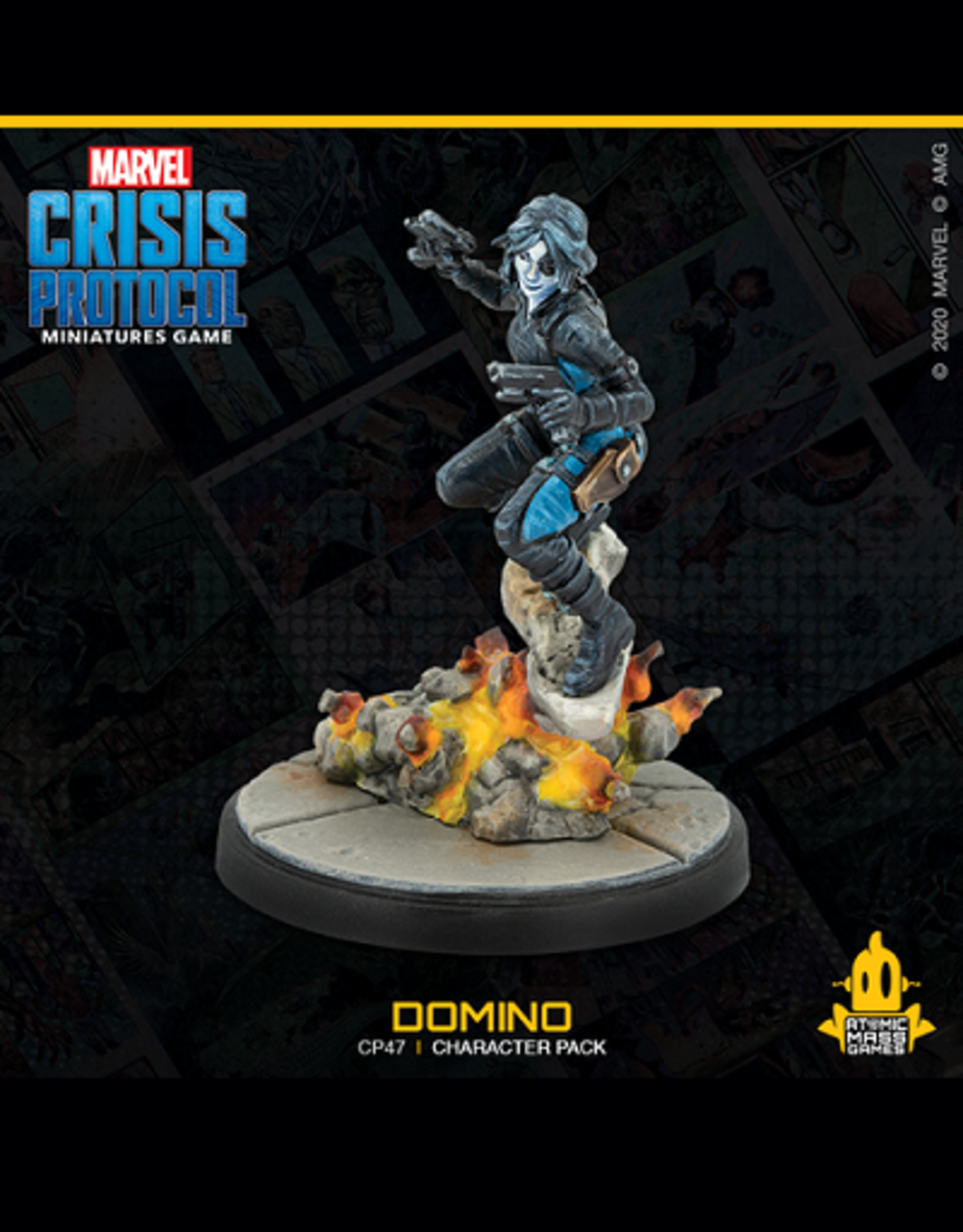 Atomic Mass Games Marvel Crisis Protocol: Cable & Domino