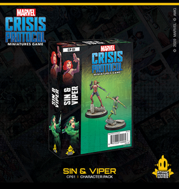 Atomic Mass Games Marvel Crisis Protocol: Sin & Viper