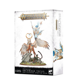 Games Workshop Lumineth Realm-Lords: Archmage Teclis and Celennar, Spirit of Hysh