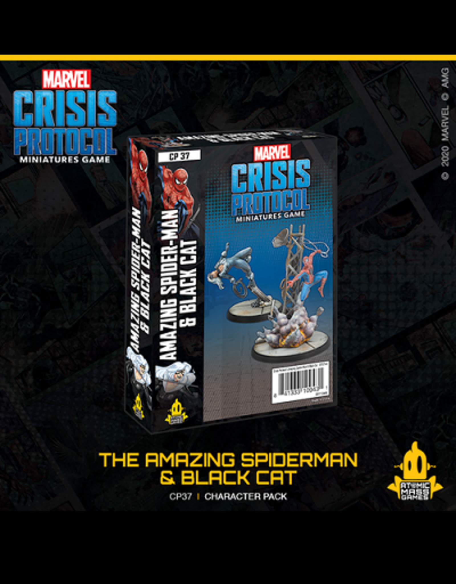 Atomic Mass Games Marvel Crisis Protocol: The Amazing Spider-Man & Black Cat