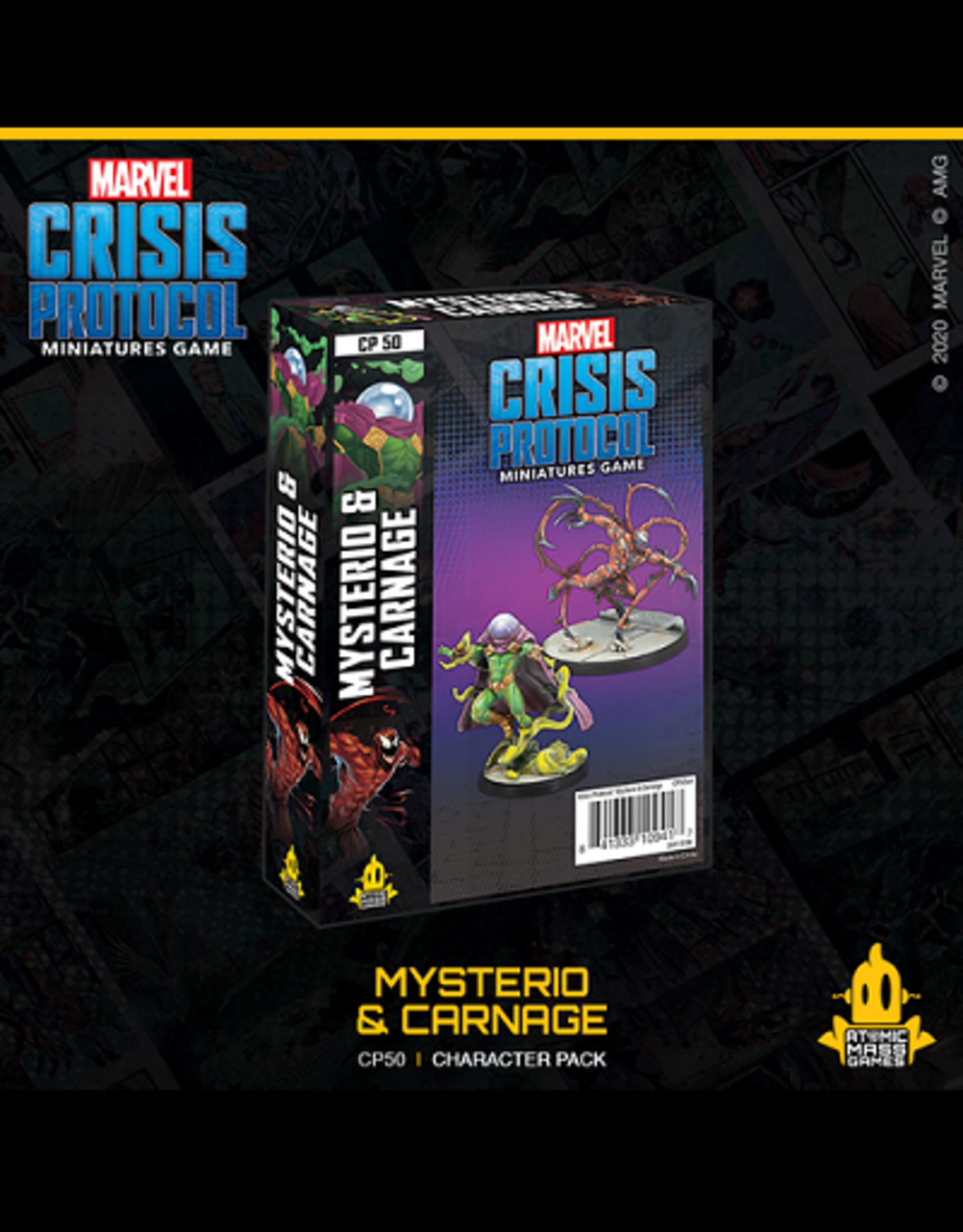 Atomic Mass Games Marvel Crisis Protocol: Mysterio & Carnage