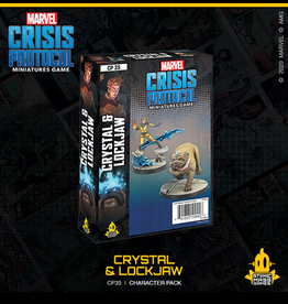 Atomic Mass Games Marvel Crisis Protocol: Crystal & Lockjaw