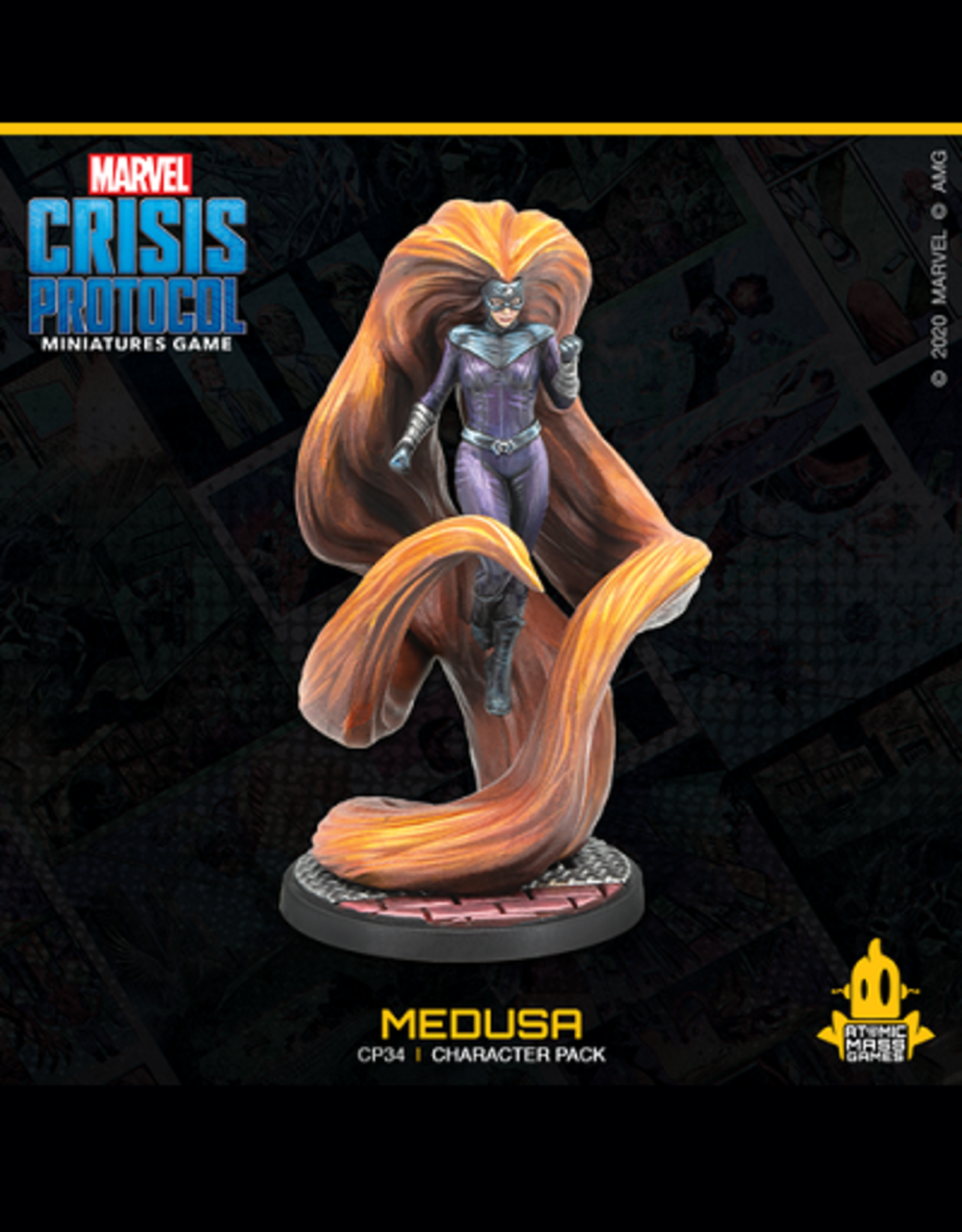 Atomic Mass Games Marvel Crisis Protocol: Black Bolt & Medusa