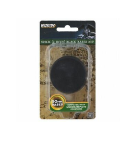 WizKids Bases - Black Round (50mm)