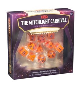 Wizards of the Coast Polyhedral Set Dice Set: Witchlight Carnival - 11pc