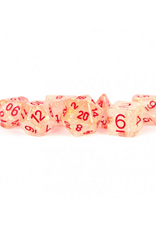 Polyhedral Dice Set: Flash - Red