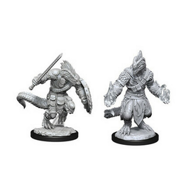 WizKids Lizardfolk Barbarian & Cleric