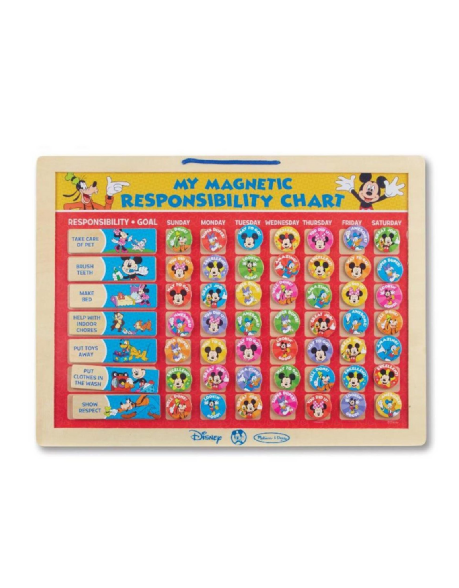 Melissa and Doug My Magnetic Responsibility Chart (Mickey Mouse)