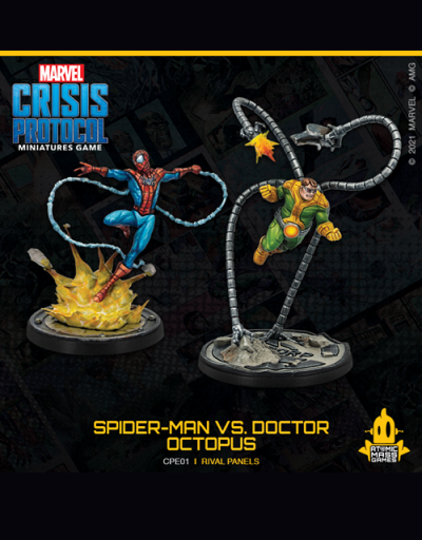 Marvel Crisis Protocol: Spider-Man vs Doctor Octopus (Rival Panels)  (Inglés) - Mathom Store S.L.