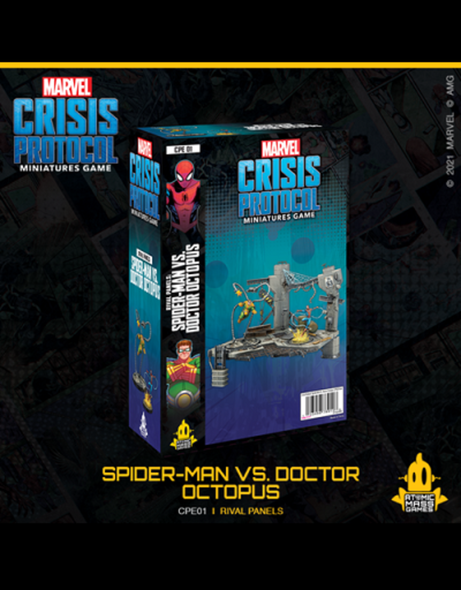 Atomic Mass Games Marvel Crisis Protocol: Rival Panels - Spider-man Vs. Doctor Octopus