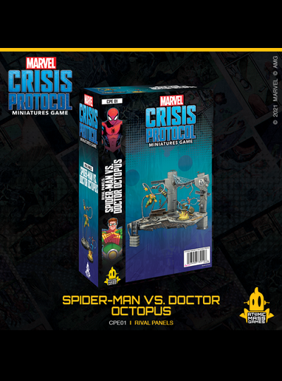 Marvel Crisis Protocol: Spider-Man vs Doctor Octopus (Rival Panels)  (Inglés) - Mathom Store S.L.