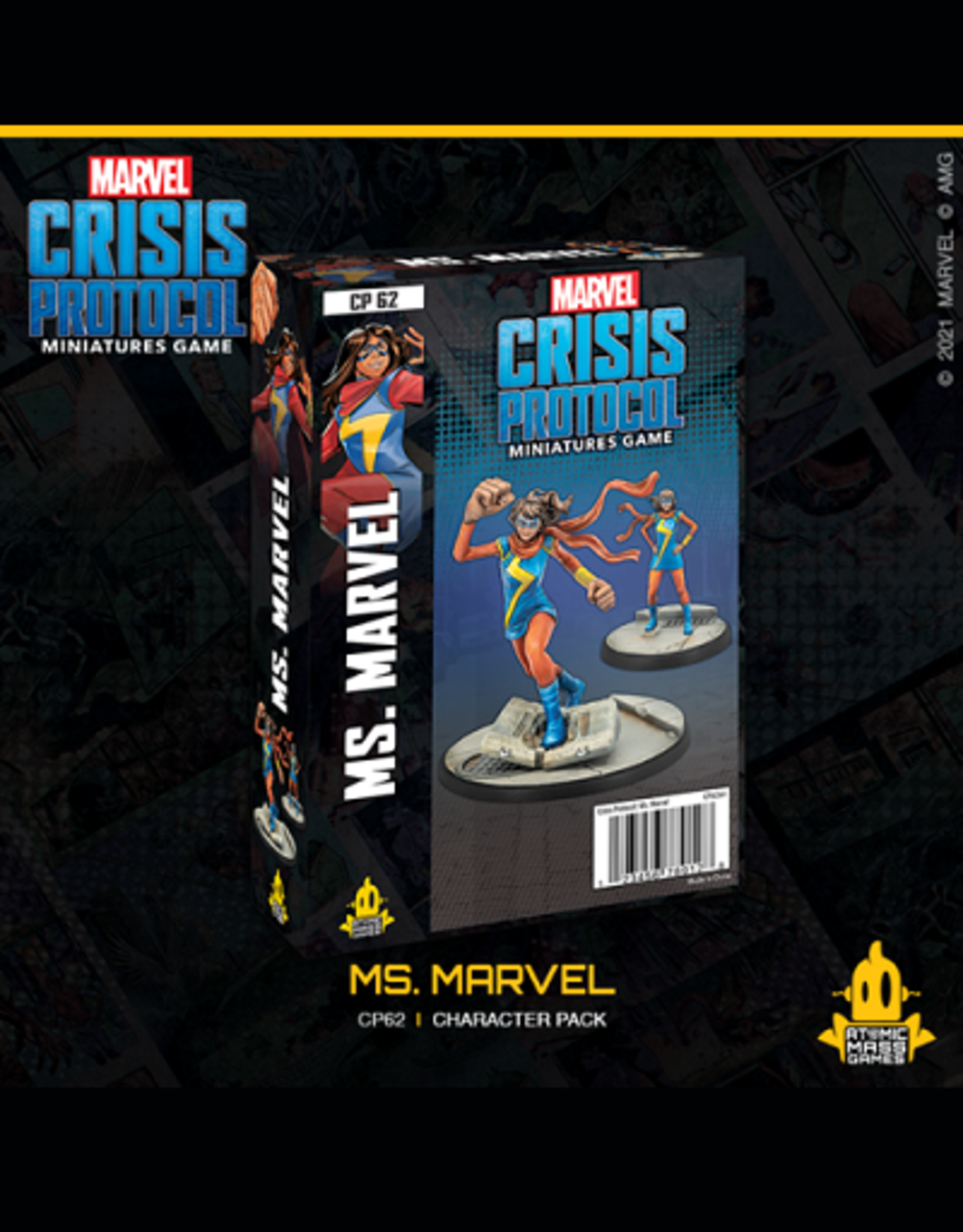 Atomic Mass Games Marvel Crisis Protocol: Ms. Marvel
