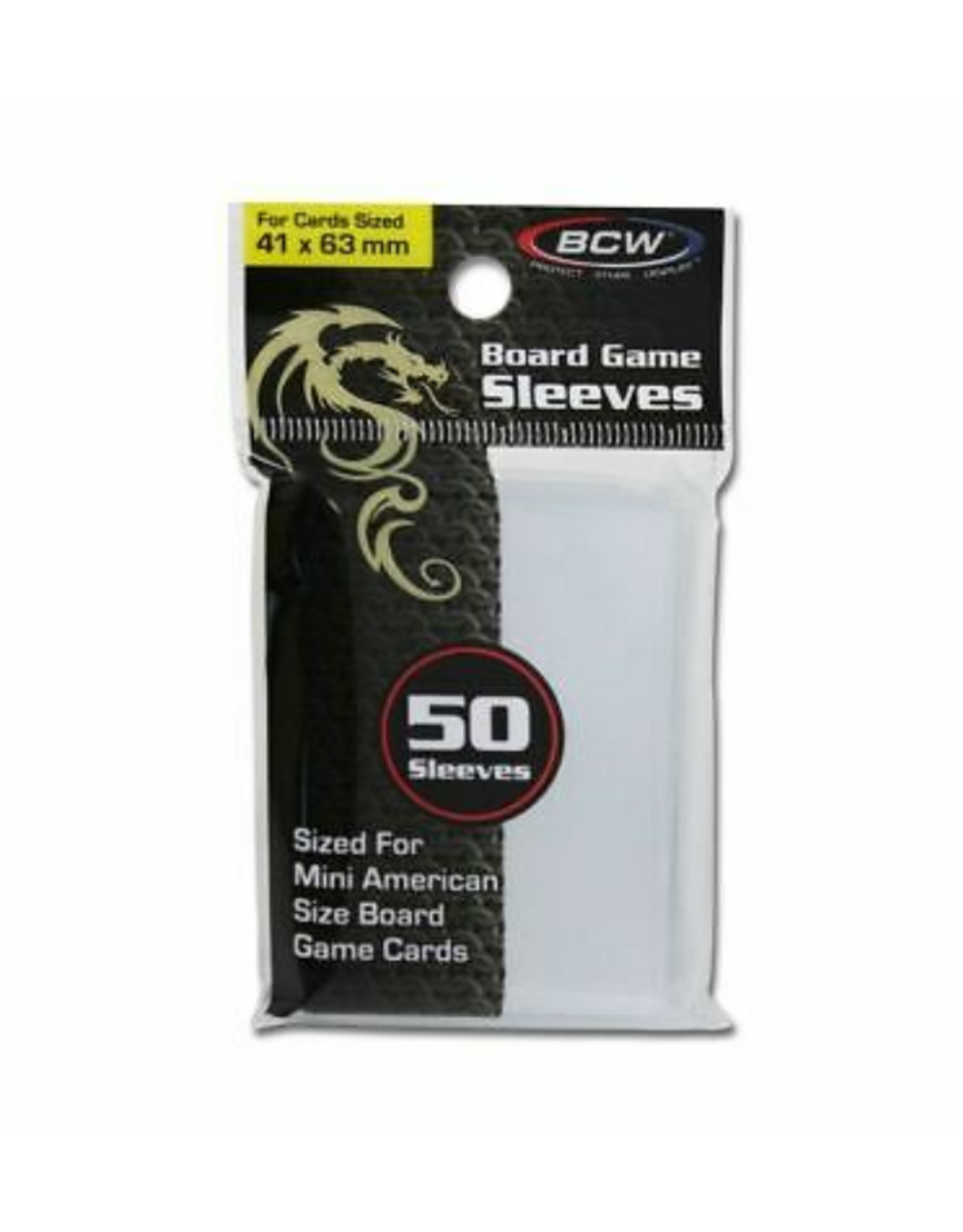 Board Game Sleeves: American Mini - 41 x 63mm (50ct)