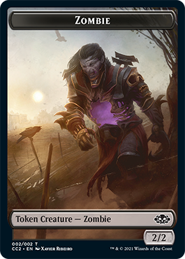 Commander Collection: Black 14 Zombie Token