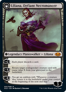 Commander Collection: Black 12 Liliana, Defiant Necromancer