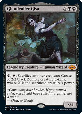Commander Collection: Black 4 Ghoulcaller Gisa