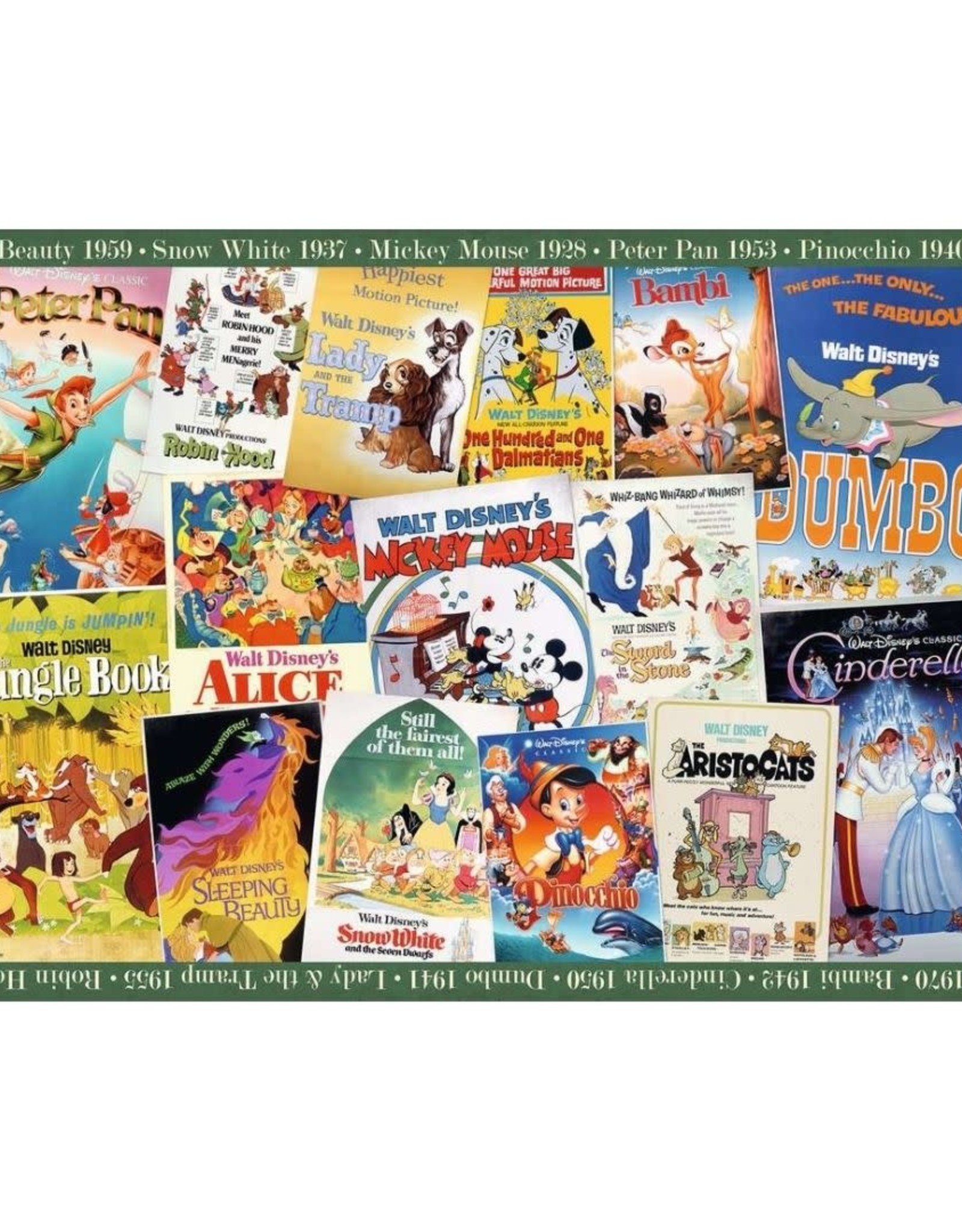 Ravensburger Disney Vintage Movie Posters (1000 pieces)