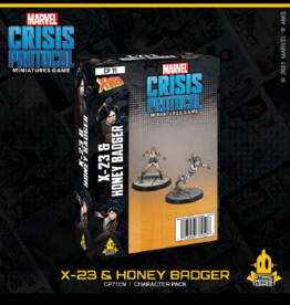 Atomic Mass Games Marvel Crisis Protocol (X-23 & Honey Badger)