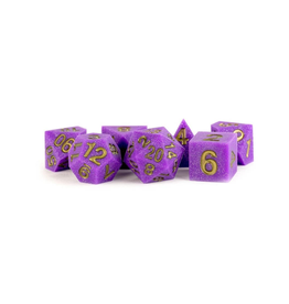 Polyhedral Dice Set: Sharp Edge - Regal Ricochet