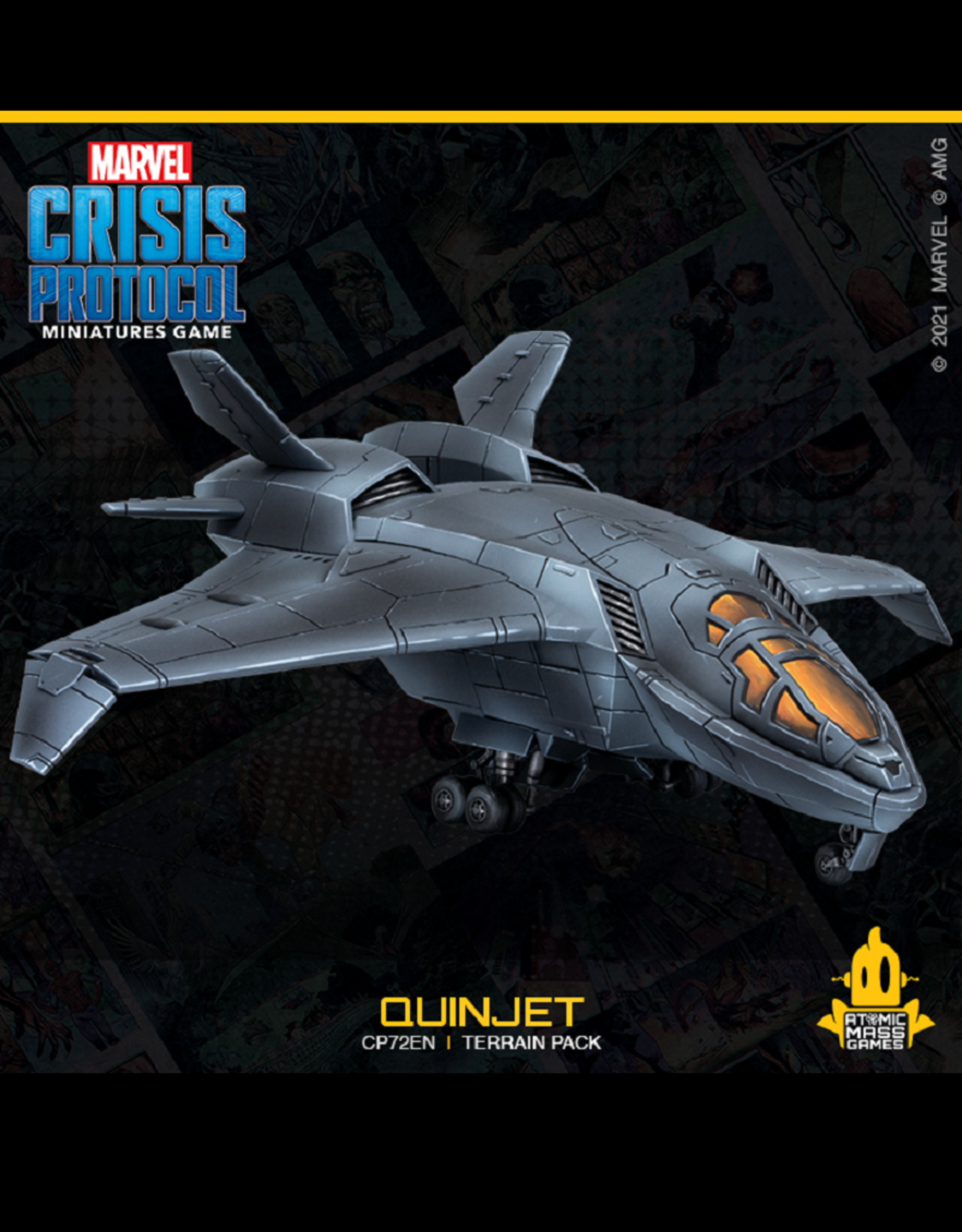 Atomic Mass Games Marvel Crisis Protocol: Terrain Pack - Quinjet