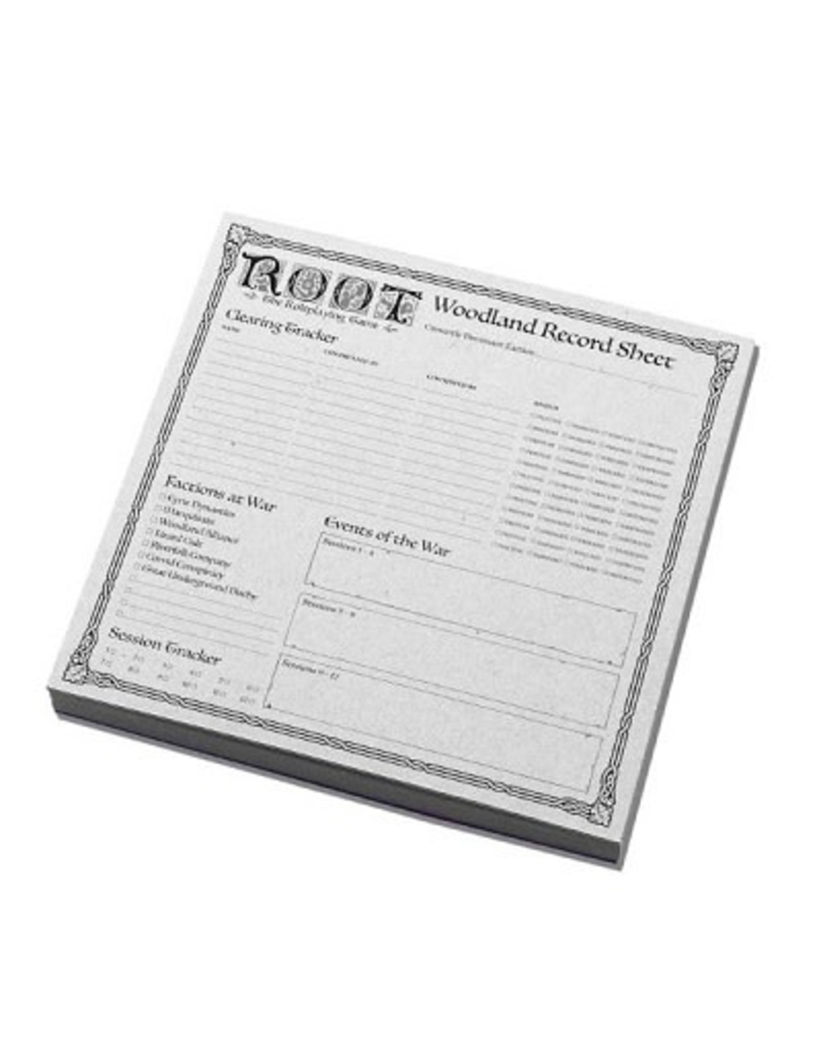 (S/O) Root RPG: GM Screen & Notepads
