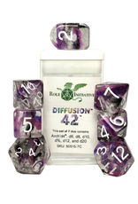 Role 4 Initiative Polyhedral Dice Set: Diffusion - Forty Two