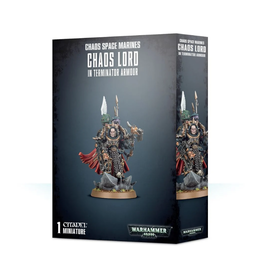 Games Workshop Chaos Space Marines: Chaos Lord in Terminator Armour