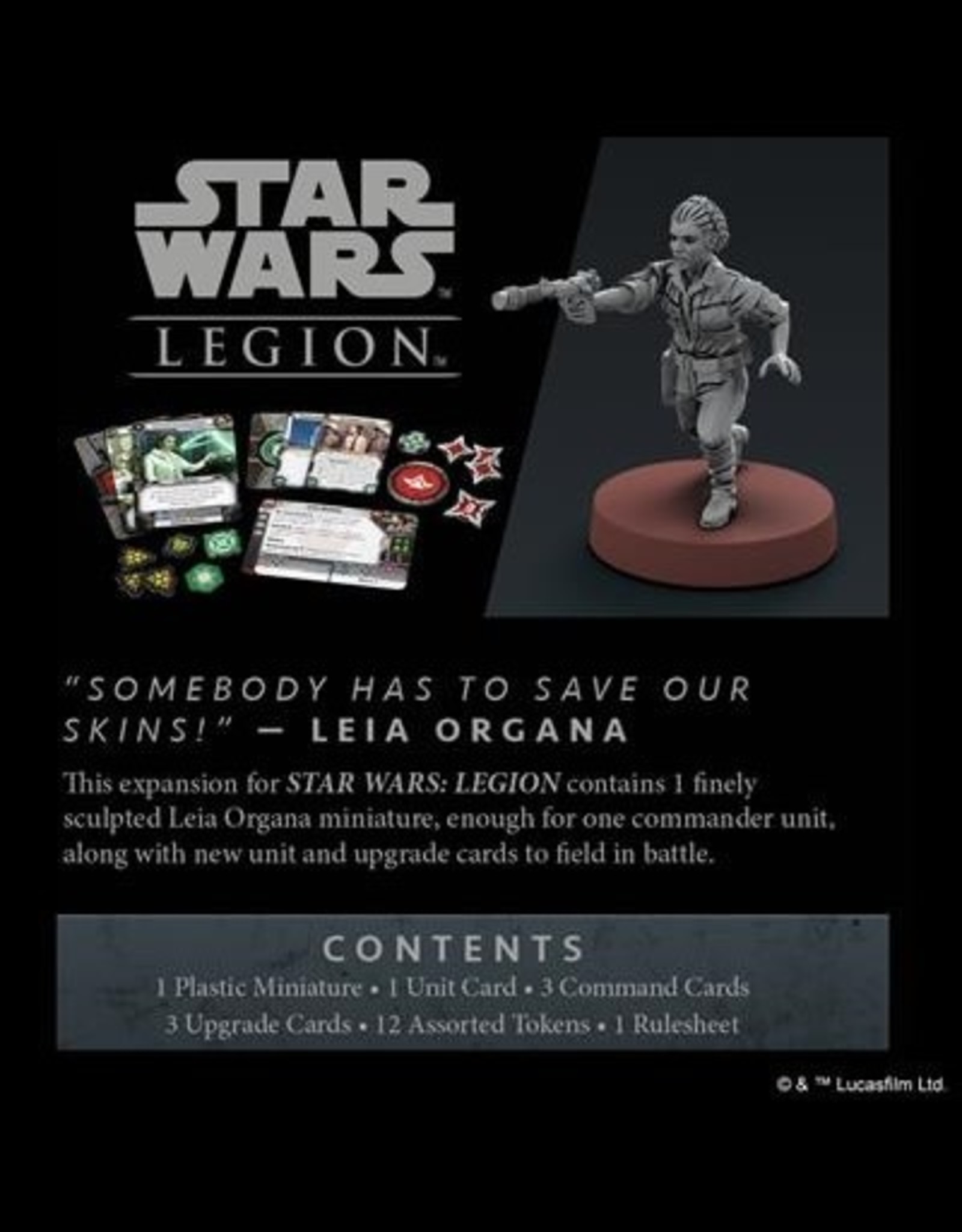 Atomic Mass Games Star Wars Legion: Leia Organa
