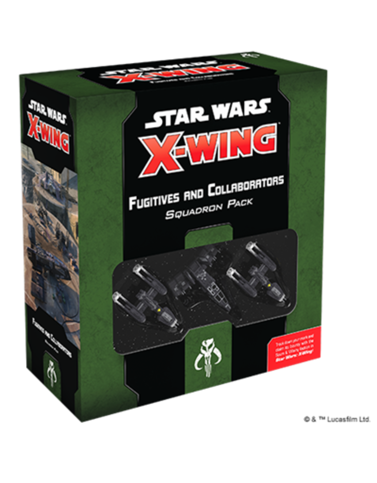Atomic Mass Games Star Wars X-Wing: Fugitive and Collaborators - 2nd Edition
