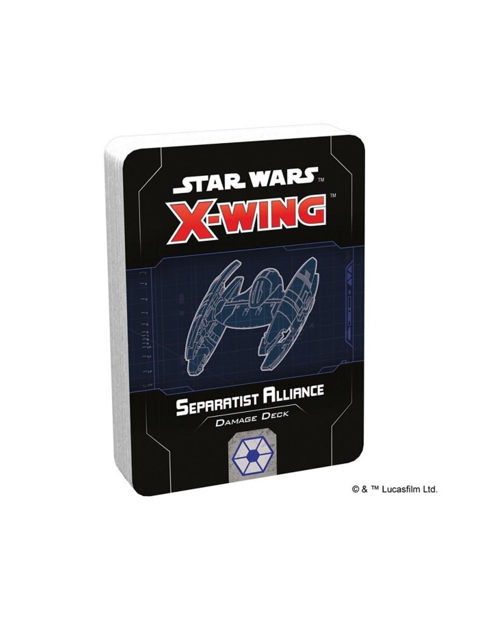 Atomic Mass Games Star Wars X-Wing: Separatist Alliance Damage Deck - 2nd Edition