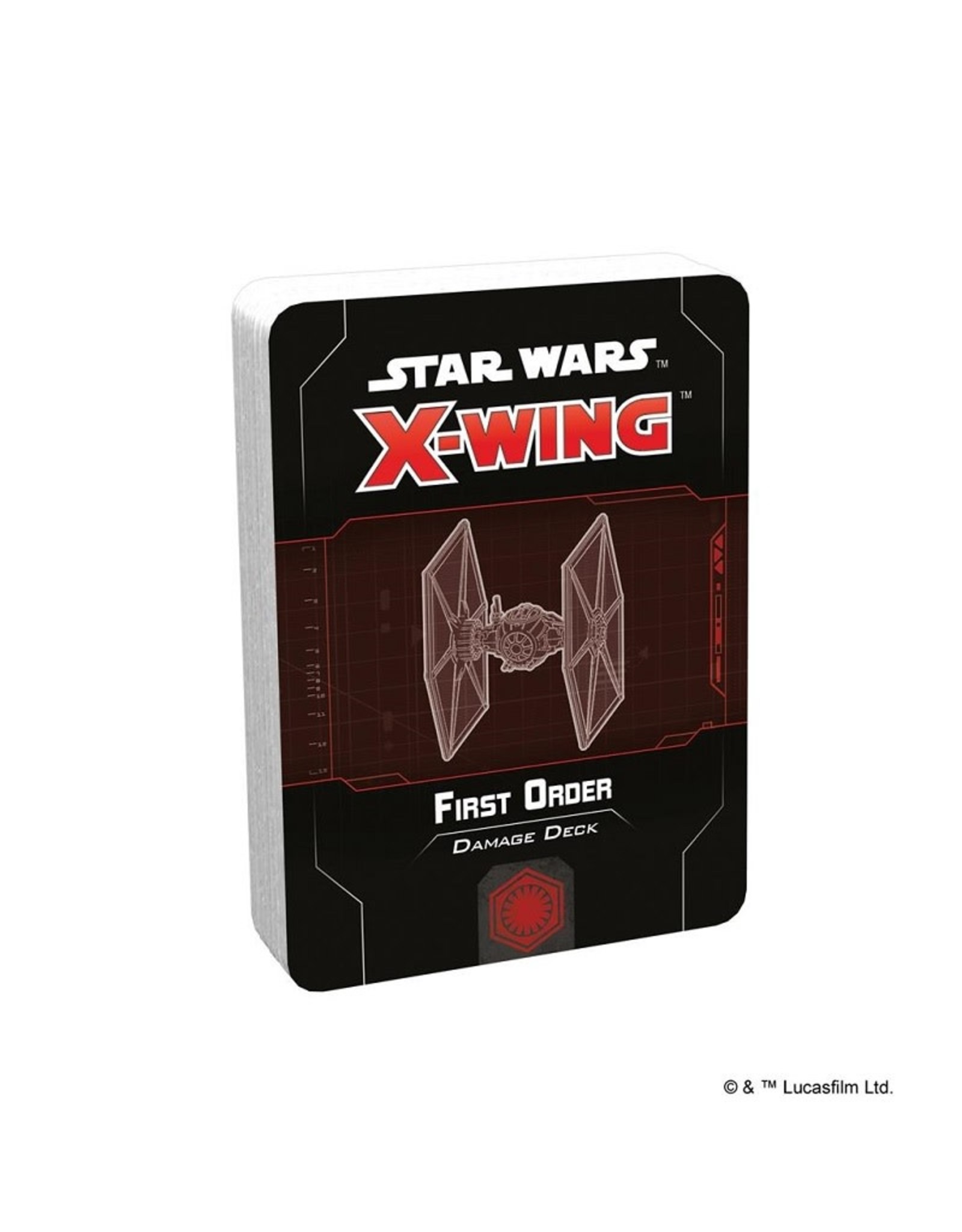 Atomic Mass Games Star Wars X-Wing: First Order Damage Deck - 2nd Edition