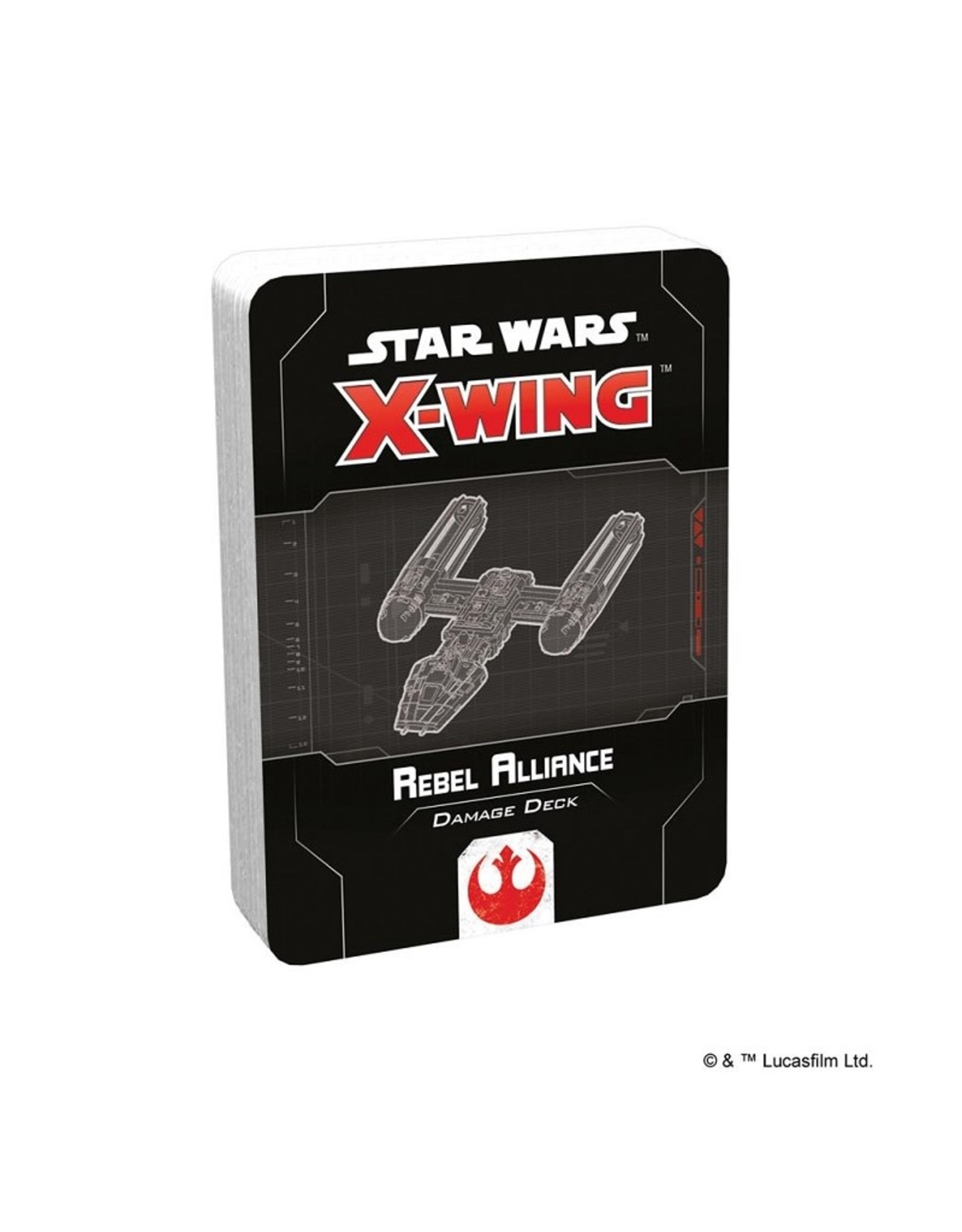 Atomic Mass Games Star Wars X-Wing: Rebel Alliance Damage Deck - 2nd Edition