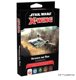 Atomic Mass Games Star Wars X-Wing  - Hot Shot and Aces Reinforcement Pack (2nd Edition)