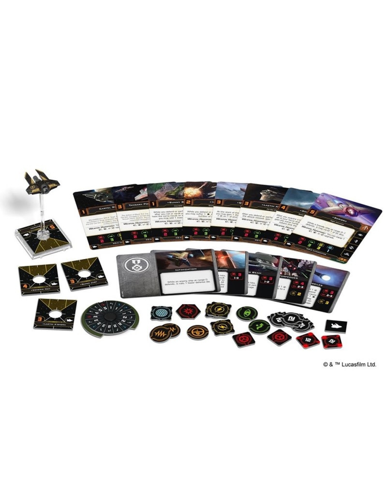 Atomic Mass Games Star Wars X-Wing: M3-A Interceptor - 2nd Edition
