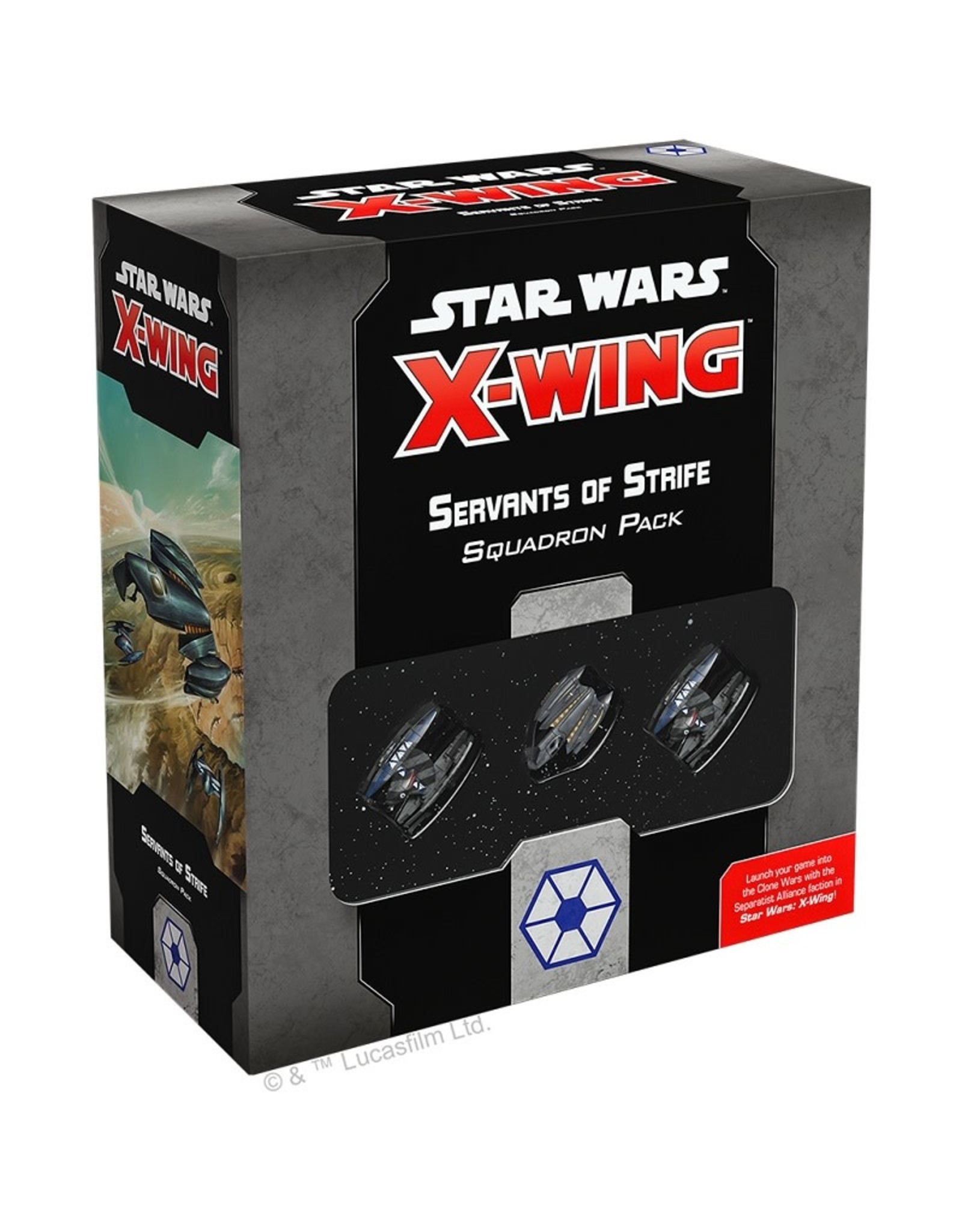 Atomic Mass Games Star Wars X-Wing: Servants of Strife Squadron Pack - 2nd Edition