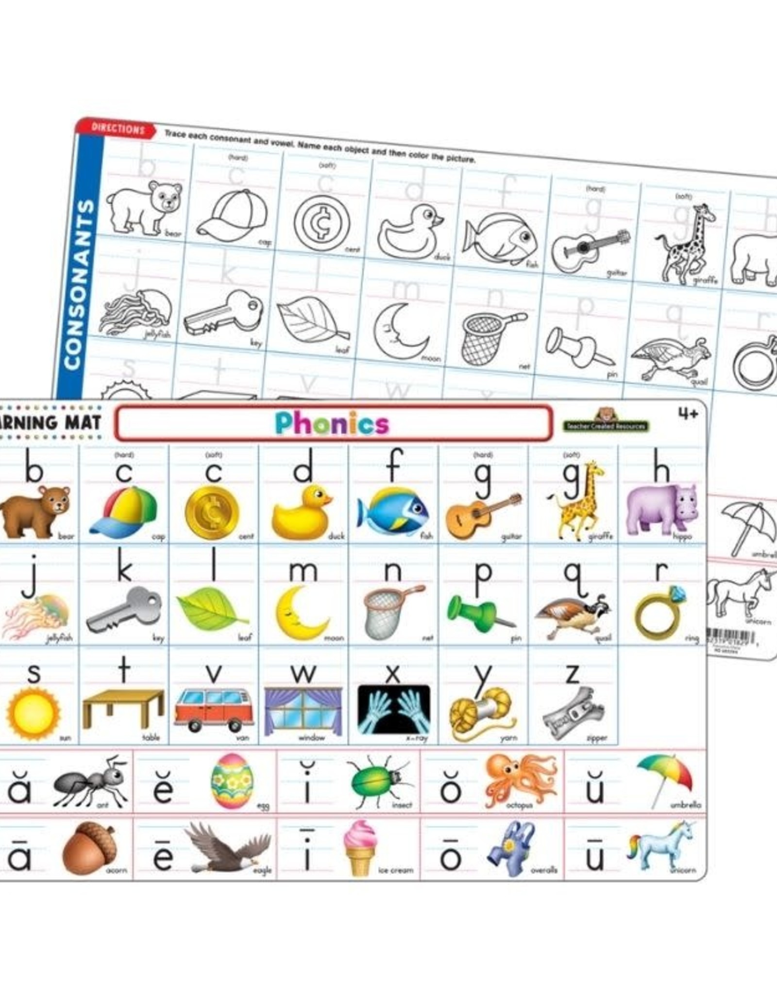 Teacher Created Resources Phonics Learning Mat