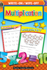 Teacher Created Resources Multiplication Write-On Wipe-Off Book