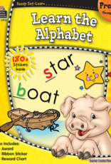 Teacher Created Resources Ready-Set-Learn: Learn the Alphabet PreK-K