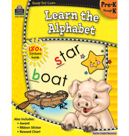 Teacher Created Resources Ready-Set-Learn: Learn the Alphabet PreK-K