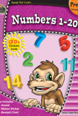 Teacher Created Resources Ready-Set-Learn: Numbers 1-20 PreK-K
