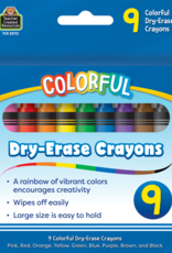 Teacher Created Resources Colorful Dry-Erase Crayons