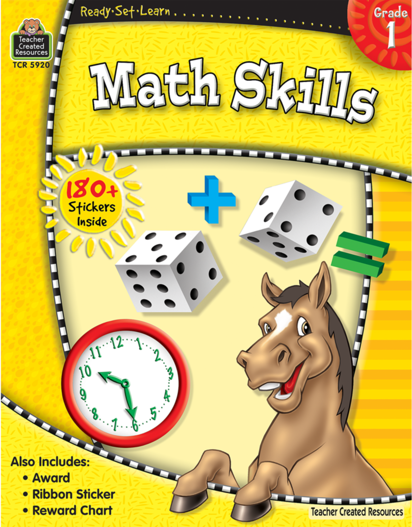 Teacher Created Resources Ready-Set-Learn: Math Skills Grade 1