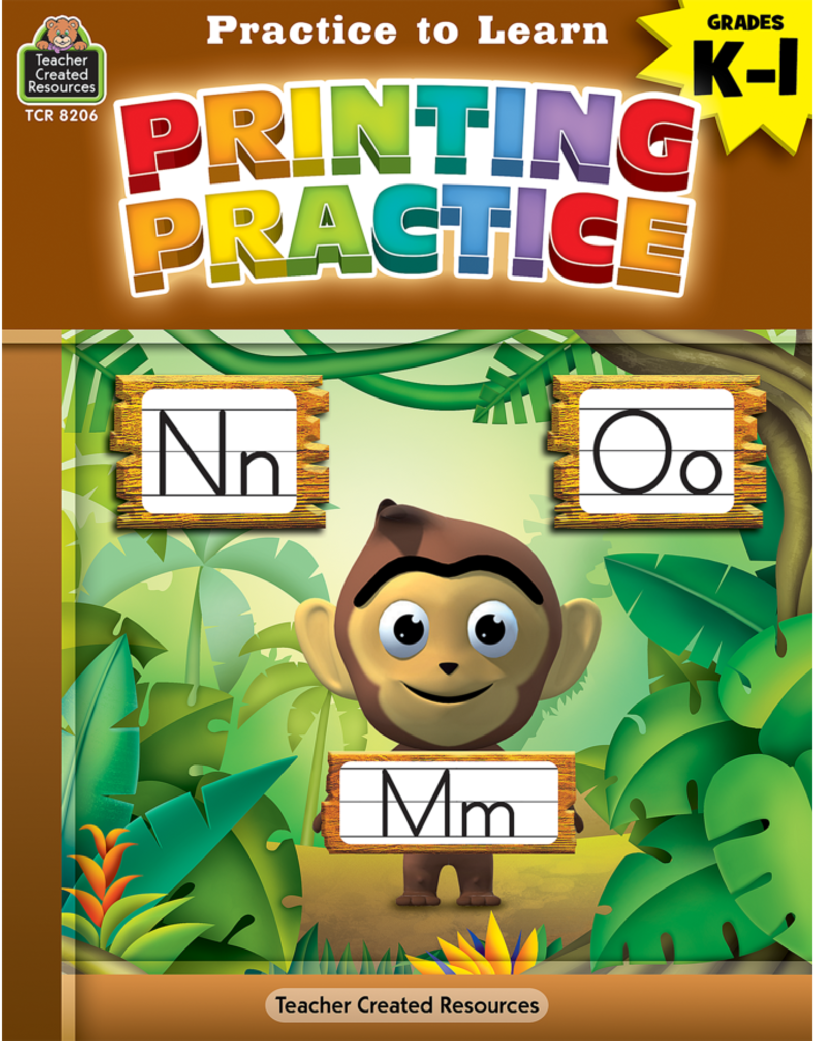Teacher Created Resources Practice to Learn: Printing Practice Grades K-1