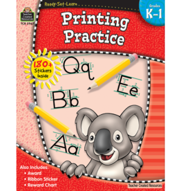 Teacher Created Resources Ready-Set-Learn: Printing Practice Grade K-1