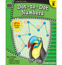 Teacher Created Resources Ready-Set-Learn: Dot-to-Dot Numbers Grade K